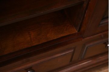 中古　松本民芸家具　C-�U型サイドボード(リビングボード、キャビネット)(定価約60万5千円)(1)