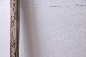 ジャンク品　フランスアンティーク　オリジナルペイント　シャビーな風合いがお洒落なガラス窓