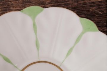 イギリスアンティーク　AYNSLEY(エインズレイ) バタフライ　カップ&ソーサー(洋食器)