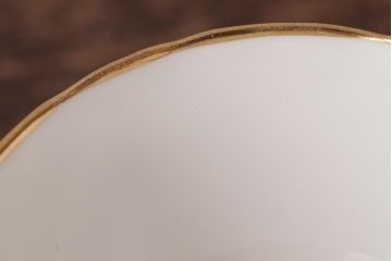 イギリスアンティーク　AYNSLEY(エインズレイ) バタフライ(蝶々)　グリーン　ティーセット(シュガーボウル、クリーマー)