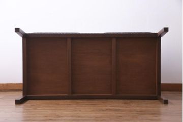 ラフジュ工房オリジナル　ナラ材　アンティークソファを再現した大正ロマン香る2人掛けソファ(1)