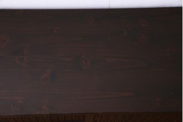 ラフジュ工房オリジナル　リメイク家具　明治期　赤みを帯びた上品な建具を活用した収納棚(ローボード、戸棚)