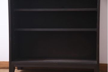 ラフジュ工房オリジナル　古い書院戸を活かした和モダンな脚付き戸棚(組子、収納棚)(1)
