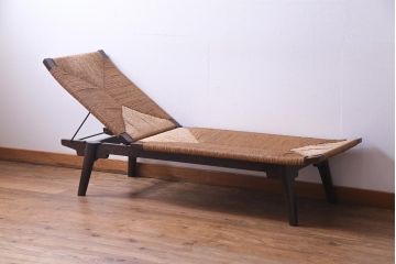 中古　美品　松本民芸家具　柳宗悦氏監修　#512型　ベンチ(長椅子、寝イス、寝椅子)(定価約48万円)(R-034131)