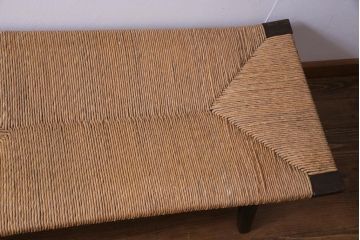 中古　美品　松本民芸家具　柳宗悦氏監修　#512型　ベンチ(長椅子、寝イス、寝椅子)(定価約48万円)(R-034131)