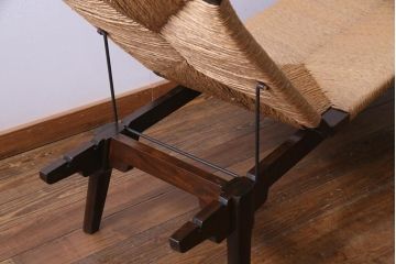 中古　美品　松本民芸家具　柳宗悦氏監修　#512型　ベンチ(長椅子、寝イス、寝椅子)(定価約48万円)(R-034131)