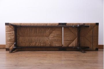 中古　美品　松本民芸家具　柳宗悦氏監修　#512型　ベンチ(長椅子、寝イス、寝椅子)(定価約48万円)(R-034131)
