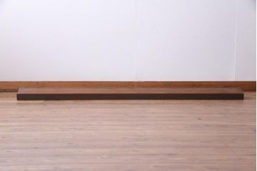 レトロ家具　昭和レトロ　横長型　珍しいデザインの壁掛けレターラック(状差し、ウォールラック)