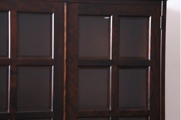 中古美品　北海道民芸家具　飾り棚にもおすすめなブックケース(本箱、収納棚、キャビネット)