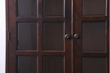 中古美品　北海道民芸家具　飾り棚にもおすすめなブックケース(本箱、収納棚、キャビネット)