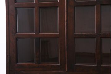 中古美品　北海道民芸家具　飾り棚にもおすすめなブックケース(本箱、収納棚、キャビネット)