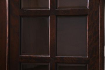 中古美品　北海道民芸家具　飾り棚にもおすすめなブックケース(本箱、収納棚、キャビネット)