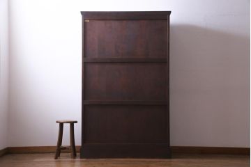 中古美品　北海道民芸家具　飾り棚にもおすすめなブックケース(本箱、収納棚、キャビネット)