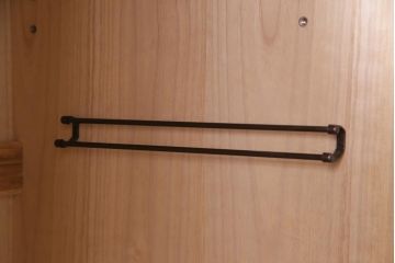 中古　伝統工芸　岩谷堂箪笥　北上洋服K-08　伝統美あふれる作りが美しいワードローブ(洋服タンス)(定価約81万円)