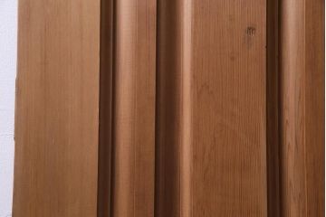 フランスアンティーク　幅狭　ナチュラルな風合いが温かみを感じる木製ガラスドア(木製扉)