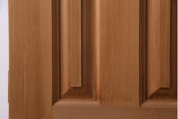 フランスアンティーク　幅狭　ナチュラルな風合いが温かみを感じる木製ガラスドア(木製扉)