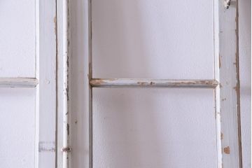 フランスアンティーク　両開き　DIYにおすすめなフレンチシャビーの親子ドア(扉、両開き戸、建具)