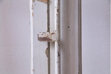 フランスアンティーク　両開き　DIYにおすすめなフレンチシャビーの親子ドア(扉、両開き戸、建具)