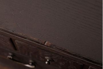 明治大正期　工芸品　総桑材　からくり施された指物家具の小引き出し(小物収納)