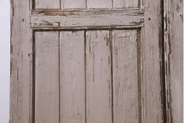 ジャンク品　フランスアンティーク　シャビーシックな空間におすすめな2枚扉(両開き戸、建具)