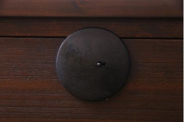 ラフジュ工房オリジナル　リメイク家具　箪笥の引き出しを活用した脚付きリビングボード(ローボード、収納棚)