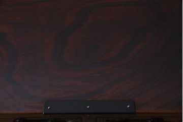 中古　伝統家具　仙台箪笥　唐獅子　豪華な金具が迫力のある片開き小箪笥(引き出し)
