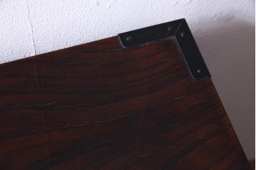 中古　伝統家具　仙台箪笥　唐獅子　豪華な金具が迫力のある片開き小箪笥(引き出し)