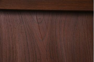 和製アンティーク　総ケヤキ材　ダイナミックな杢目を堪能できる木製戸(蔵戸、建具、玄関戸)(1)