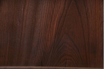 和製アンティーク　総ケヤキ材　ダイナミックな杢目を堪能できる木製戸(蔵戸、建具、玄関戸)(1)