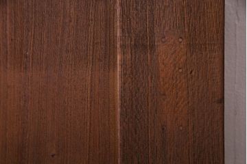 和製アンティーク　総ケヤキ材　ダイナミックな杢目を堪能できる木製戸(蔵戸、建具、玄関戸)(2)