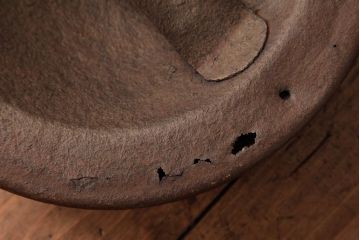 アンティーク雑貨　昭和期　レトロシャビーな雰囲気がお洒落なミルク缶(牛乳缶、ディスプレイ)