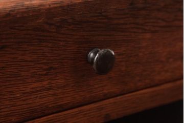 アンティーク家具　大正期　栓材　資料の整理にうってつけ!木の温もり溢れる書類棚(収納棚)