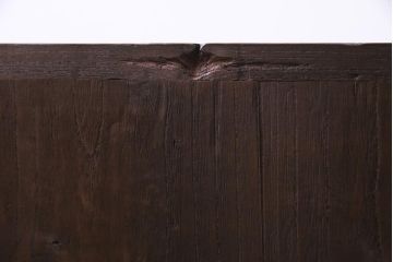 アンティーク家具　和製アンティーク　鉄脚付き　総桐材　モダンな引手が注目を集めるリメイク箪笥ローボード(リビングボード、桐箪笥、桐たんす)