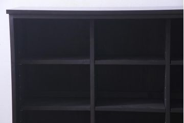 ラフジュ工房オリジナル　組子がおしゃれな障子戸を活用したリメイク戸棚(収納棚)