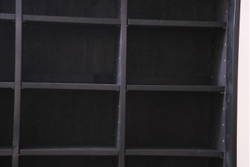 ラフジュ工房オリジナル　組子がおしゃれな障子戸を活用したリメイク戸棚(収納棚)