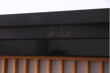 ラフジュ工房オリジナル　組子がおしゃれな障子戸を活用したリメイク戸棚(収納棚)