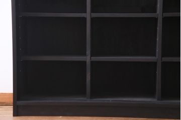 ラフジュ工房オリジナル　組子がおしゃれな障子戸を活用したリメイク戸棚(収納棚)