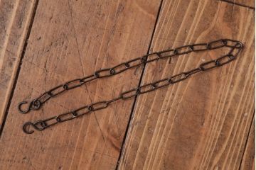 アンティーク雑貨　ビンテージ　シンプルで味のあるケヤキ材枠のウォールミラー(壁掛け鏡)