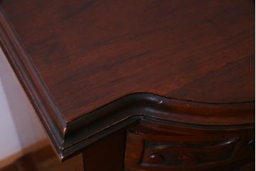 アンティーク家具　フランスアンティーク　ウォールナット　優美さと品格が漂うサイドボード(戸棚、サイドボード)