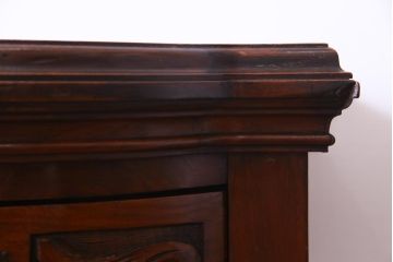 アンティーク家具　フランスアンティーク　ウォールナット　優美さと品格が漂うサイドボード(戸棚、サイドボード)