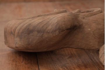 アンティーク雑貨　和製アンティーク　昭和期　龍雲作　双龍　迫力ある作りの雲水龍の蛙股(置き物、ディスプレイ)