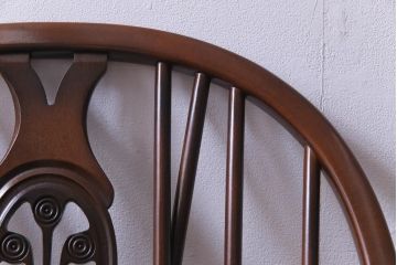 ヴィンテージ家具　イギリスビンテージ　ERCOL(アーコール)　ゆったりと座れる憩いのイージーチェア(ラウンジチェア、一人掛けソファ)(1)