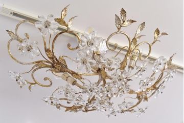 フランス　アンティーク風のシャンデリア 6灯シャンデリア.7 フランスアンティークインテリア 照明 アンティーク