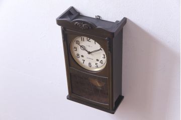 アンティーク雑貨　和製アンティーク　SEIKOSHA(精工舎、セイコー)　手巻き　ゼンマイ式柱時計(掛時計、振り子時計)