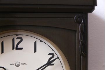 アンティーク雑貨　和製アンティーク　SEIKOSHA(精工舎、セイコー)　手巻き　ゼンマイ式柱時計(掛時計、振り子時計)