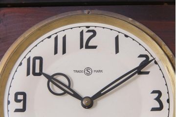 アンティーク雑貨　和製アンティーク　SEIKOSHA(精工舎、セイコー)　手巻き　ゼンマイ式柱時計(掛時計、振り子時計)