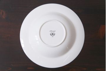 中古　ノリタケ(Noritake)　ブルーヒル(廃盤)　淡いブルーの花柄が可憐なスープ皿3枚セット(洋食器)(1)