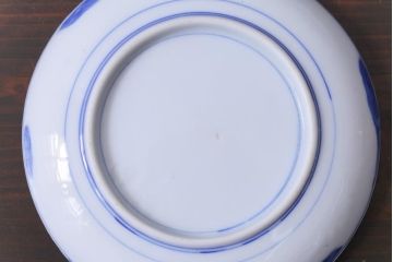 和製アンティーク　花鳥図　繊細な模様が魅力の印判皿3枚セット(小皿)