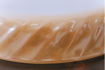 ビンテージ　ファイヤーキング(FireKing)　コッパーティント　グラタン皿2枚セット(1)
