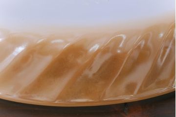 ビンテージ　ファイヤーキング(FireKing)　コッパーティント　グラタン皿2枚セット(2)